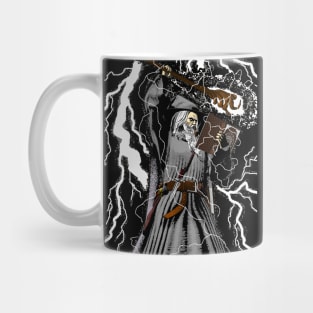 The Wizard - Traditional High Fantasy Wizard (Grey) Mug